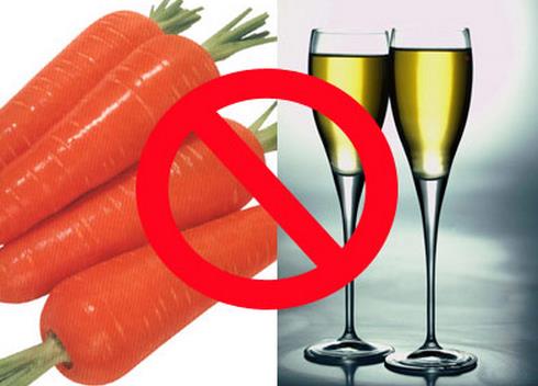 吃胡蘿蔔能喝酒嗎？胡蘿蔔與酒同食的危害